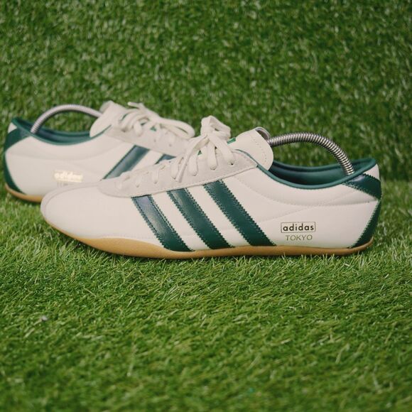 Adidas Tokyo OG Sneakers White Green - Womens Size 12.5